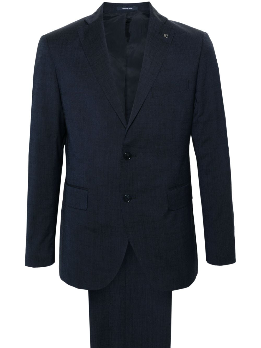 Tagliatore notched-lapels single-breasted suit - Blue von Tagliatore