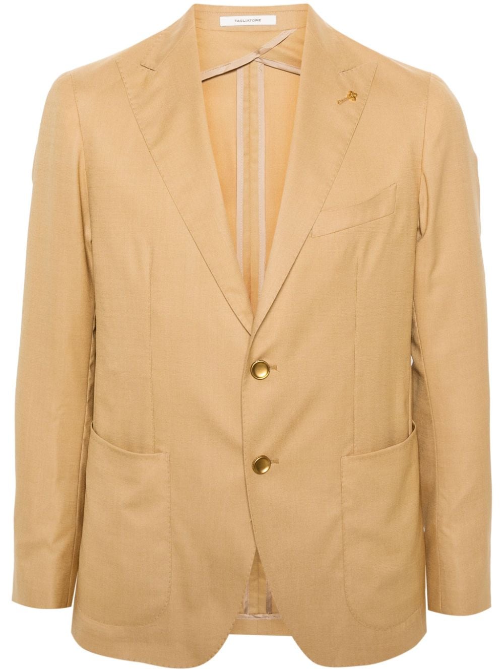 Tagliatore peak-lapels single-breasted blazer - Neutrals von Tagliatore