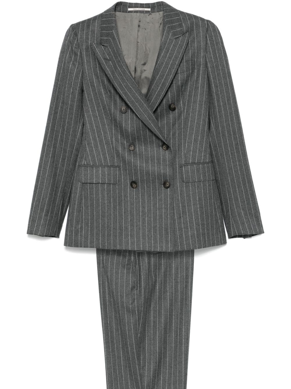 Tagliatore pinstripe-pattern suit - Grey von Tagliatore