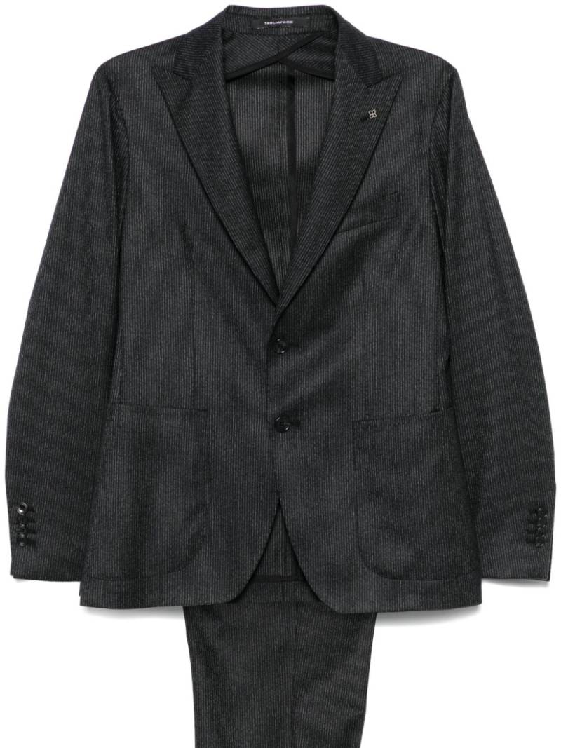 Tagliatore pinstriped suit - Black von Tagliatore