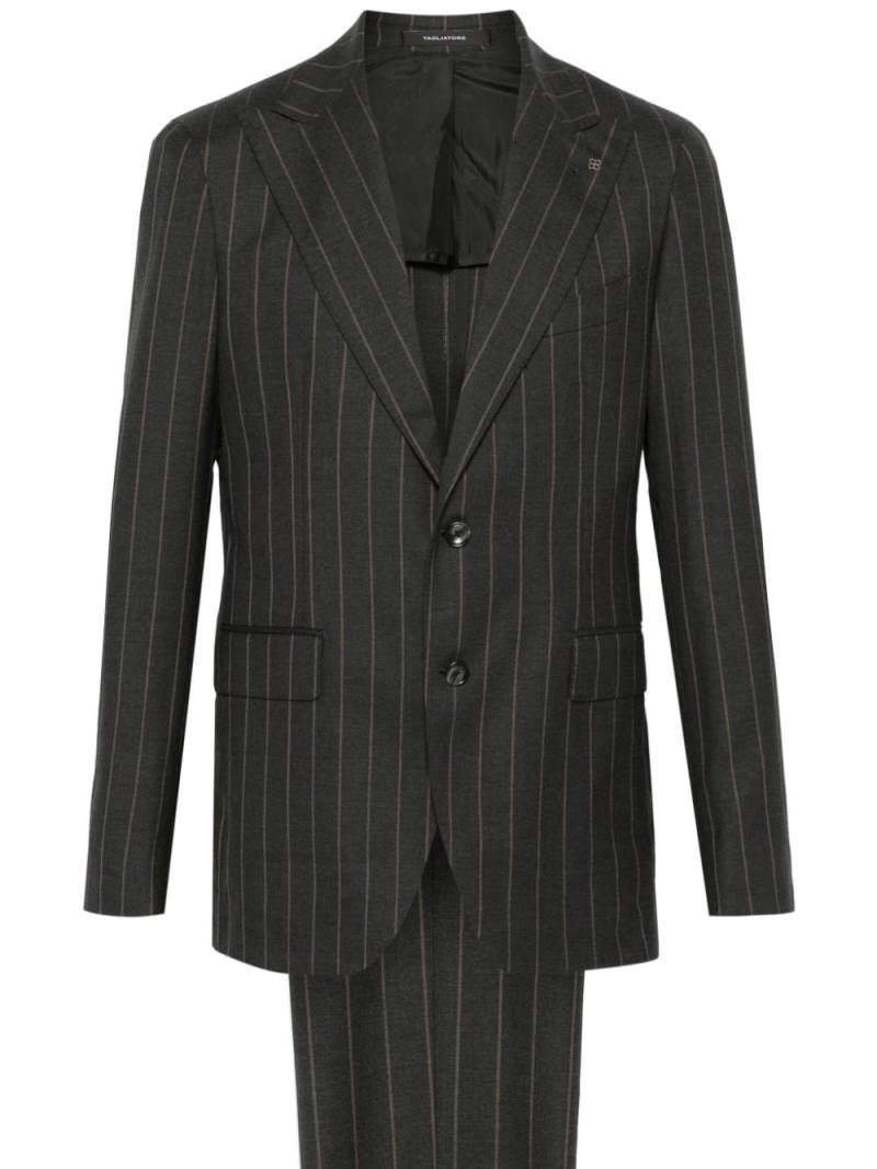 Tagliatore pinstriped suit - Grey von Tagliatore