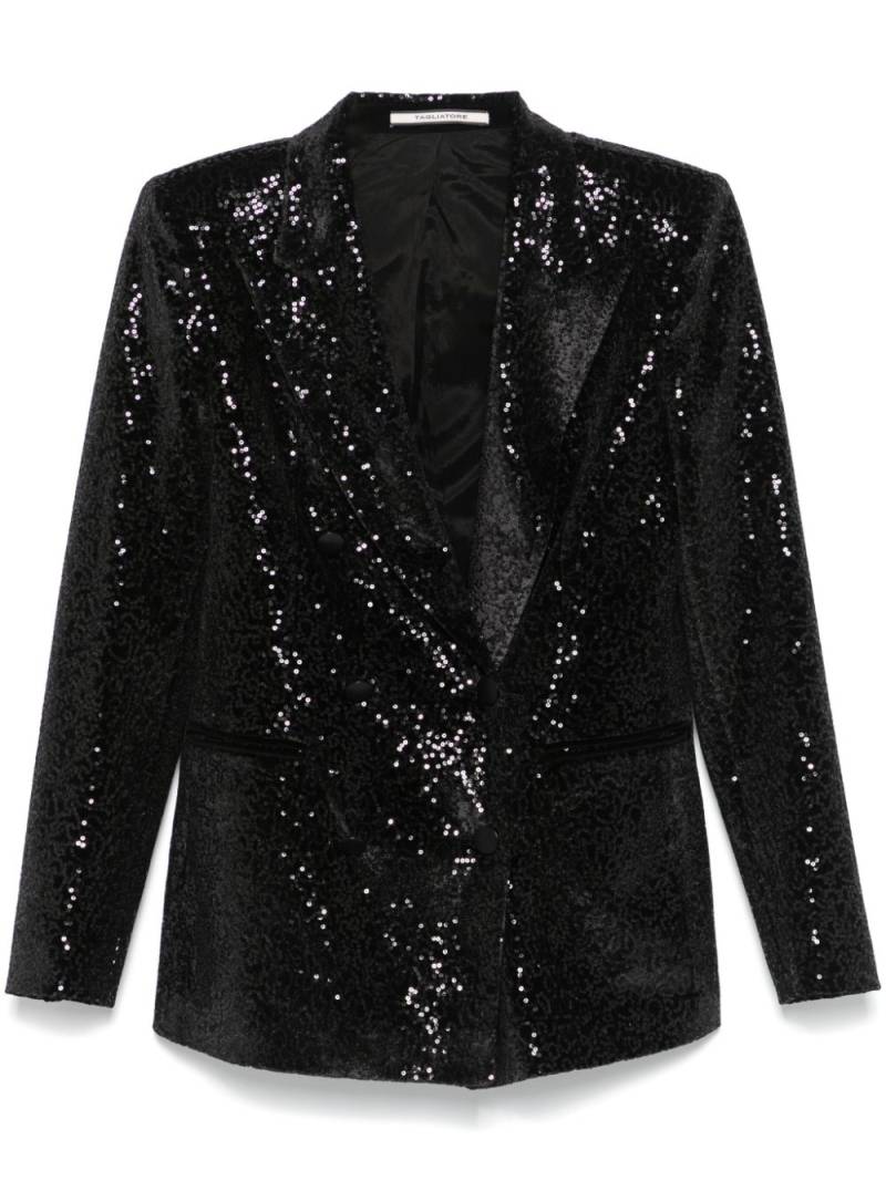 Tagliatore sequinned blazer - Black von Tagliatore