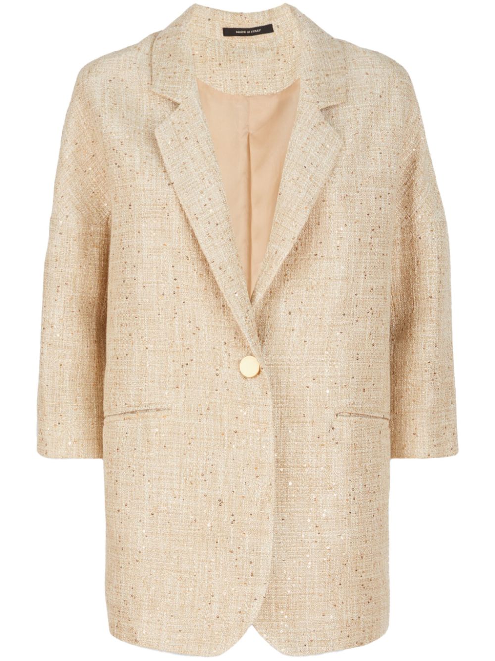 Tagliatore sequinned blazer - Neutrals von Tagliatore