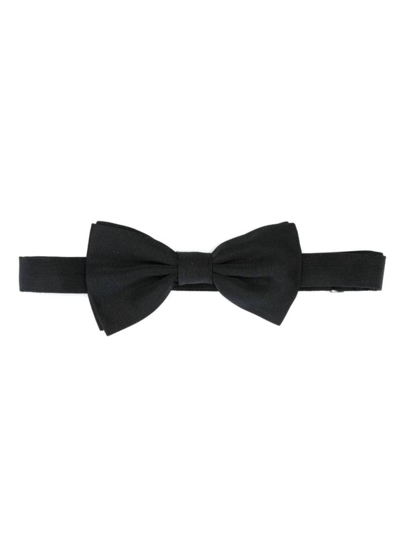 Tagliatore silk bow tie - Black von Tagliatore