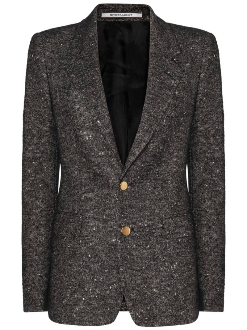 Tagliatore single-breasted blazer - Black von Tagliatore