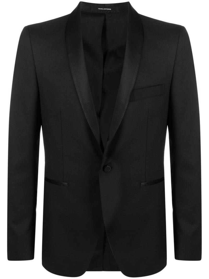 Tagliatore single-breasted blazer - Black von Tagliatore