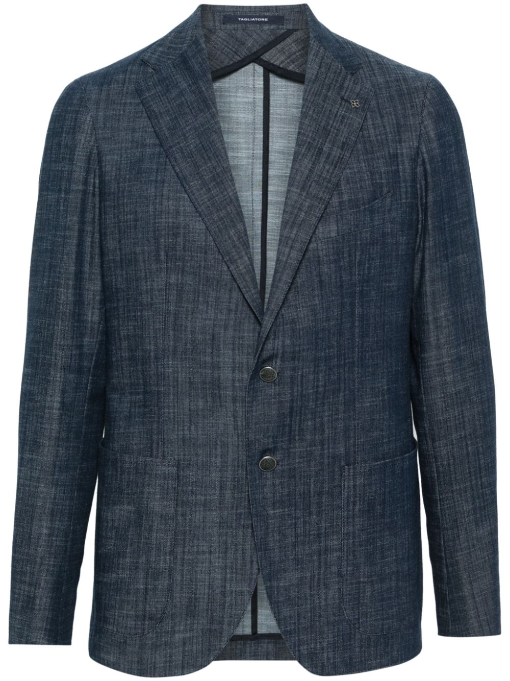 Tagliatore single-breasted blazer - Blue von Tagliatore