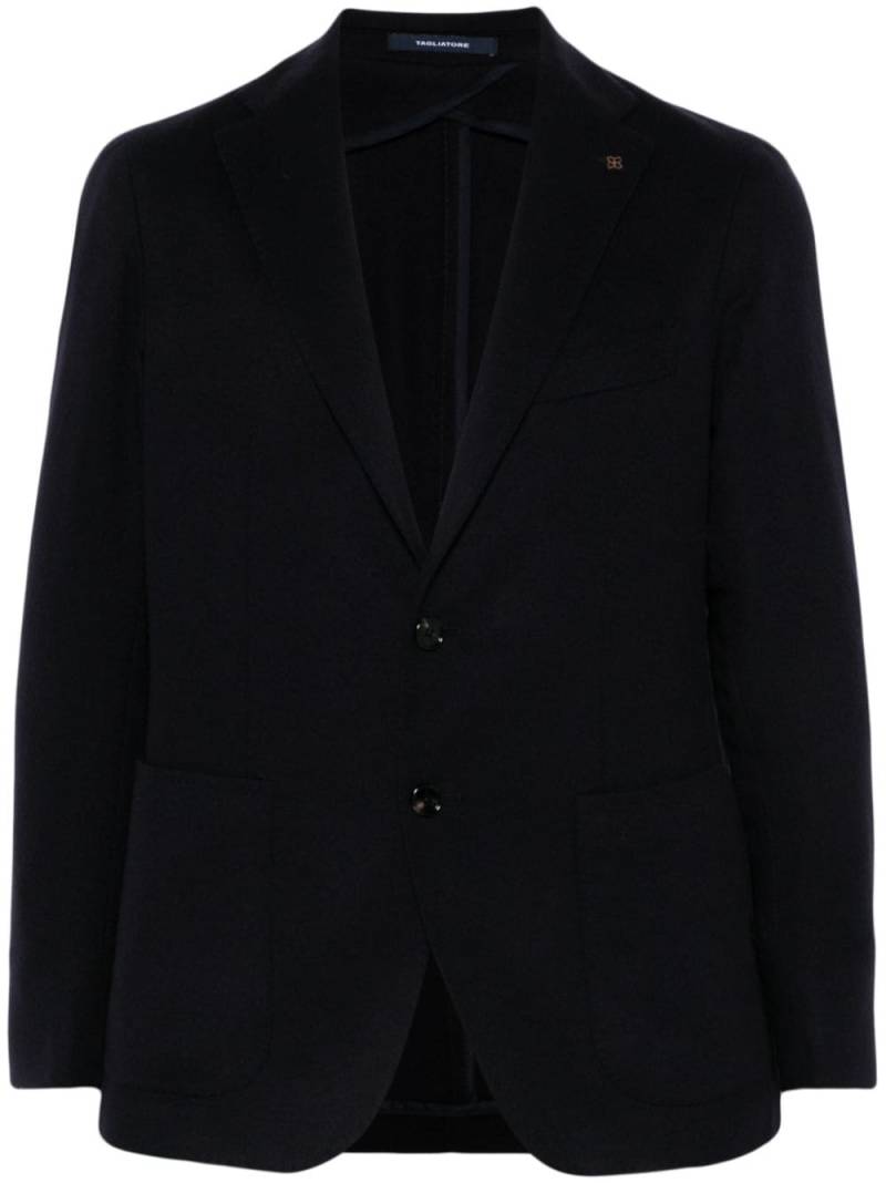 Tagliatore single-breasted blazer - Blue von Tagliatore