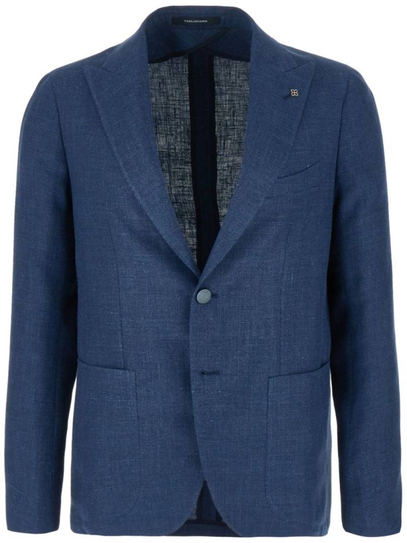 Tagliatore single-breasted blazer - Blue von Tagliatore