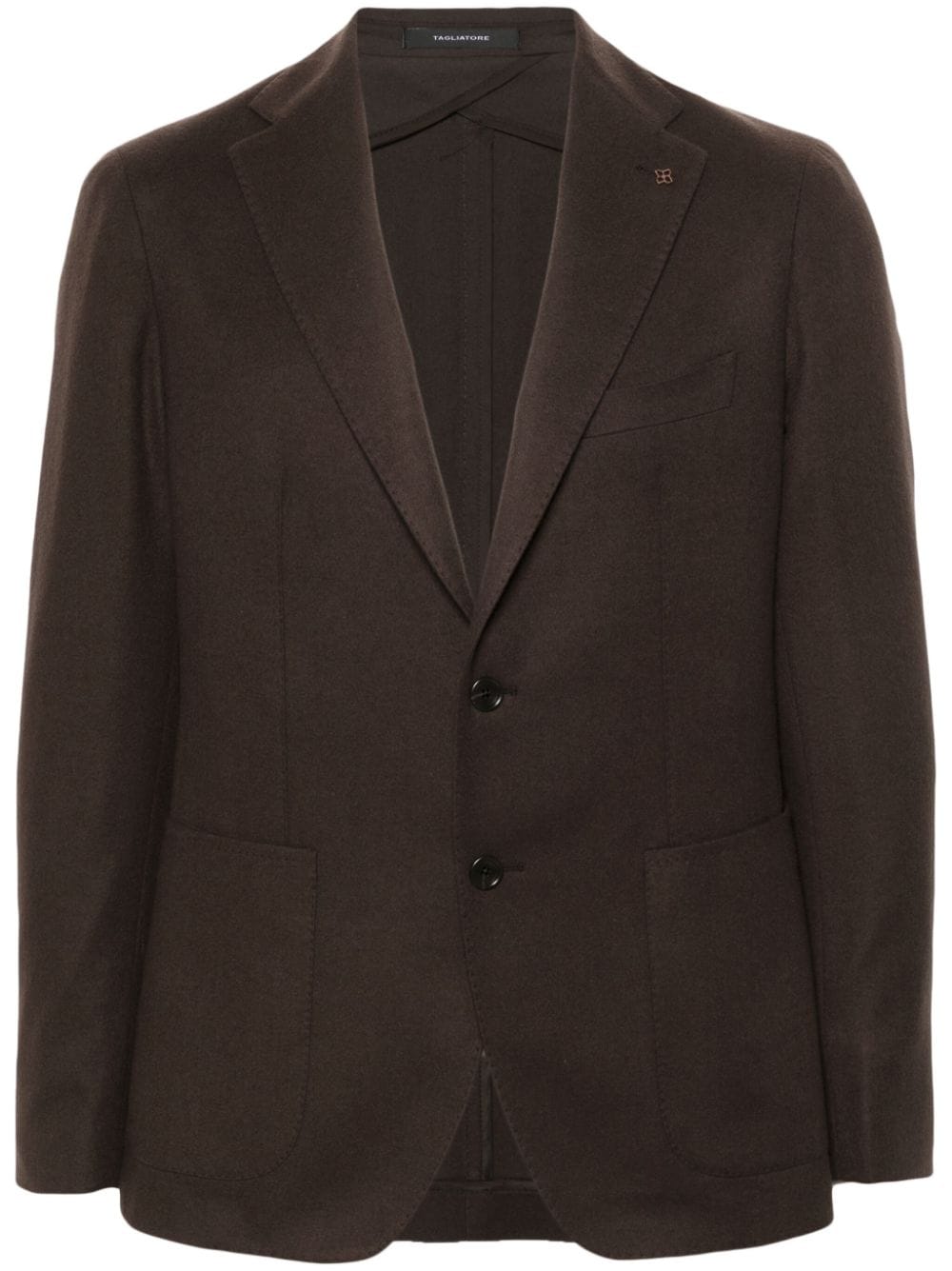 Tagliatore single-breasted blazer - Brown von Tagliatore