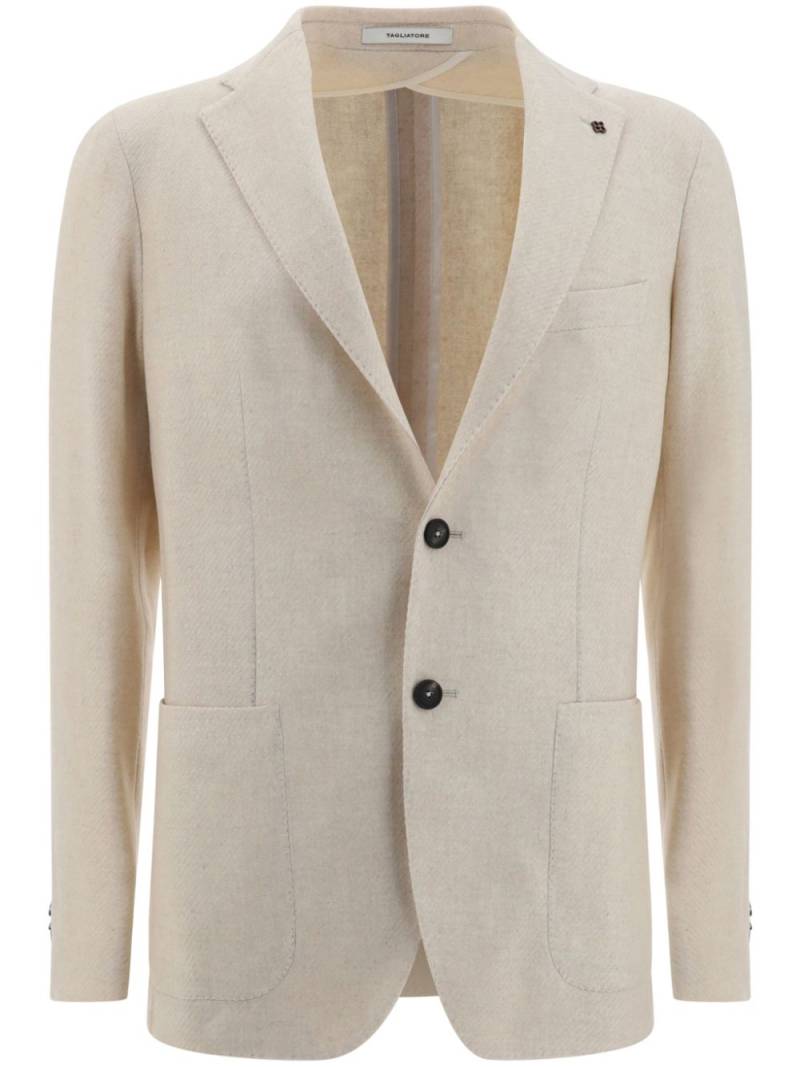 Tagliatore single-breasted blazer - Neutrals von Tagliatore