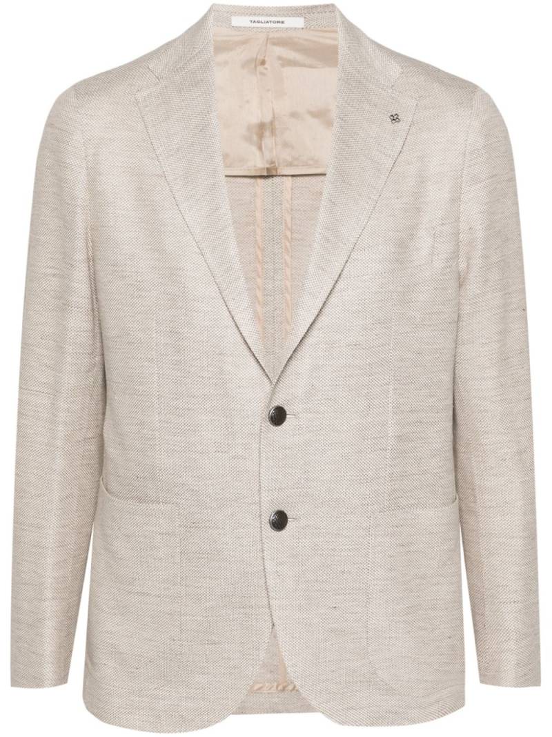 Tagliatore single-breasted blazer - Neutrals von Tagliatore