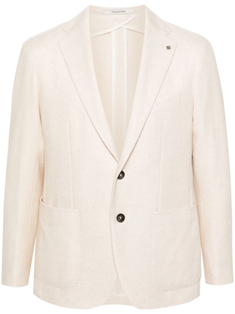 Tagliatore single-breasted blazer - Neutrals von Tagliatore