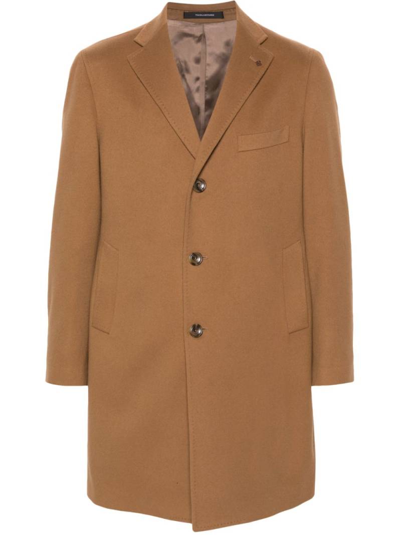 Tagliatore single-breasted coat - Brown von Tagliatore