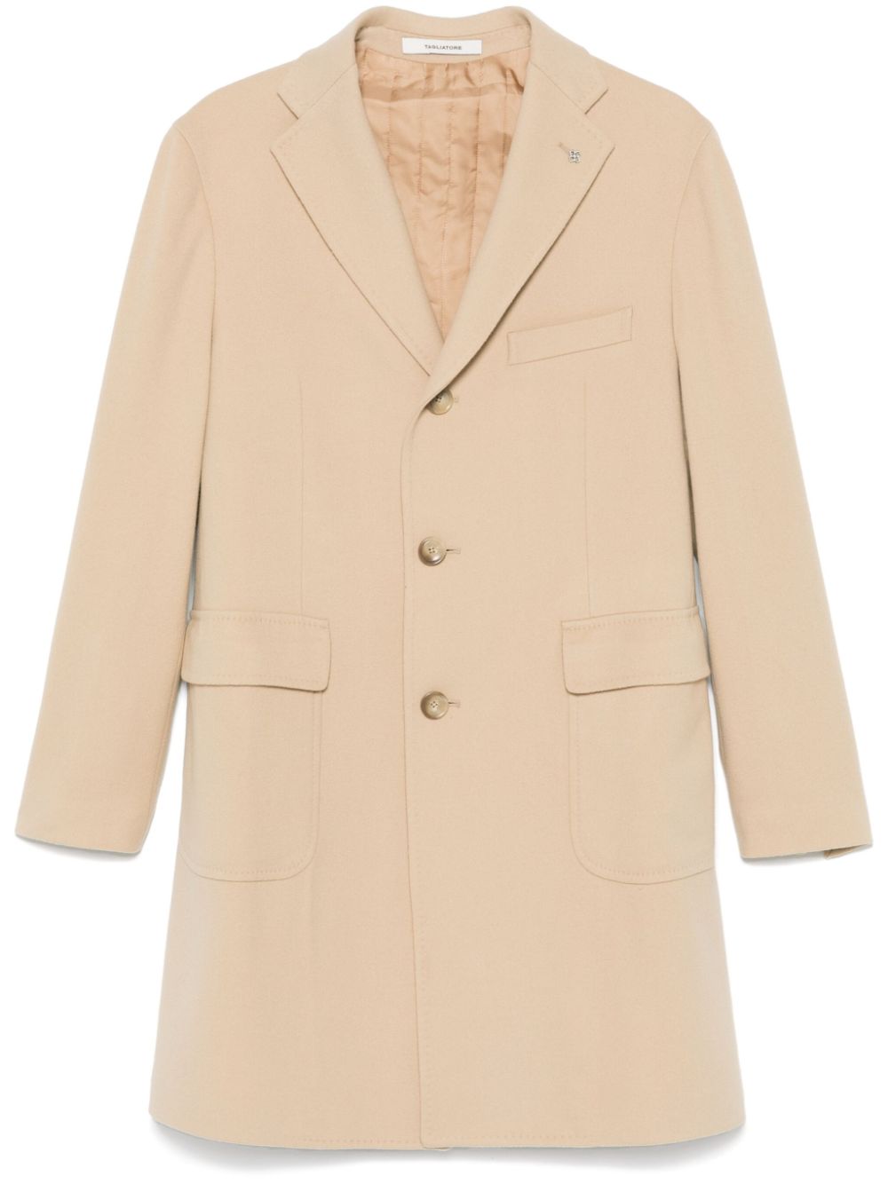 Tagliatore single-breasted coat - Neutrals von Tagliatore