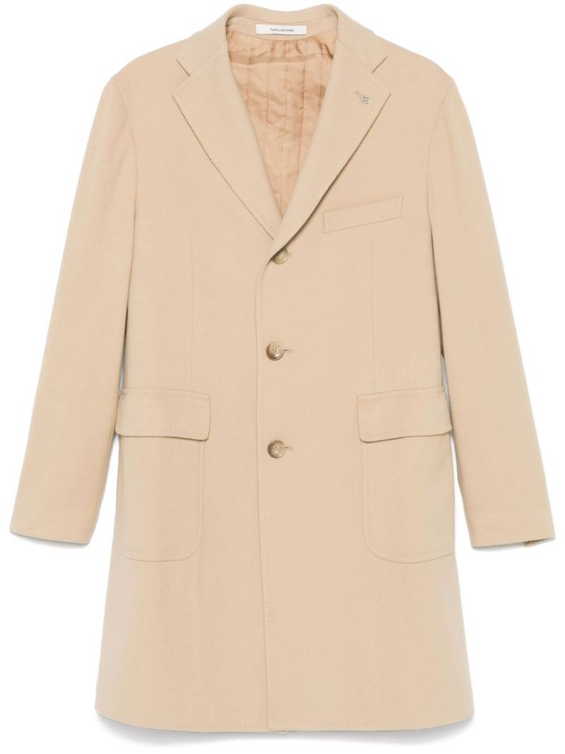 Tagliatore single-breasted coat - Neutrals von Tagliatore