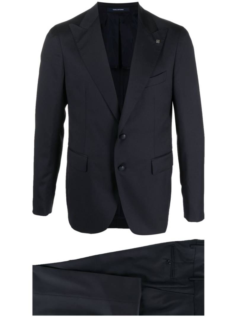 Tagliatore single-breasted suit - Blue von Tagliatore