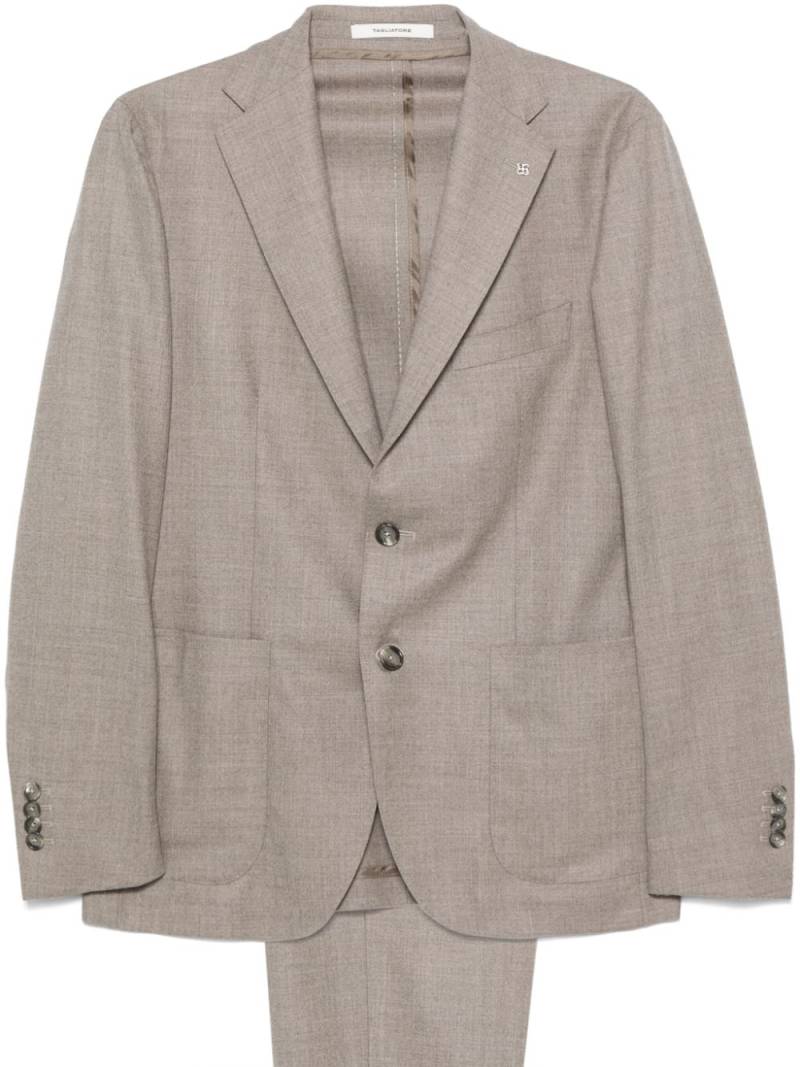 Tagliatore single-breasted suit - Brown von Tagliatore