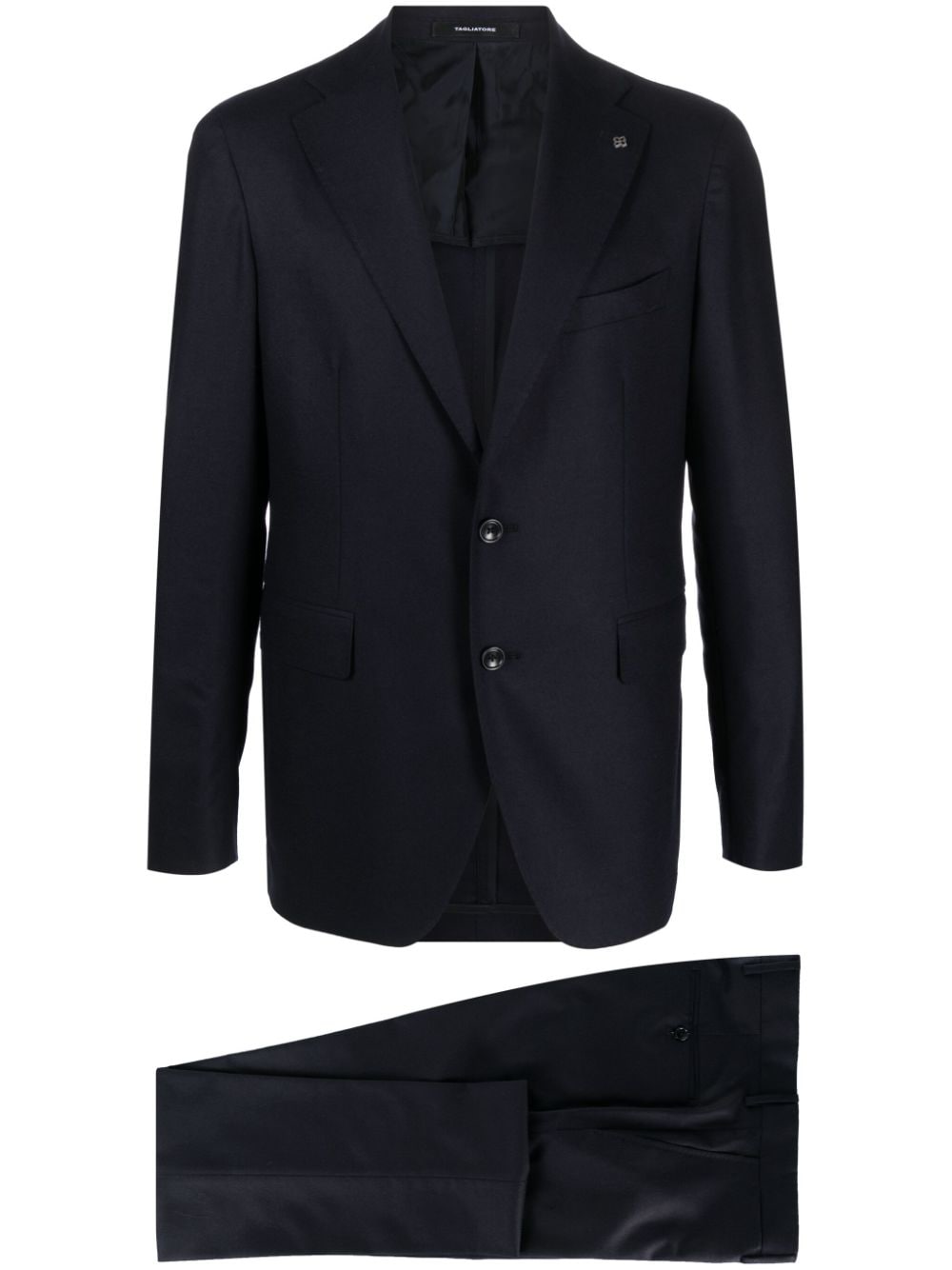 Tagliatore single-breasted two-piece suit - Blue von Tagliatore