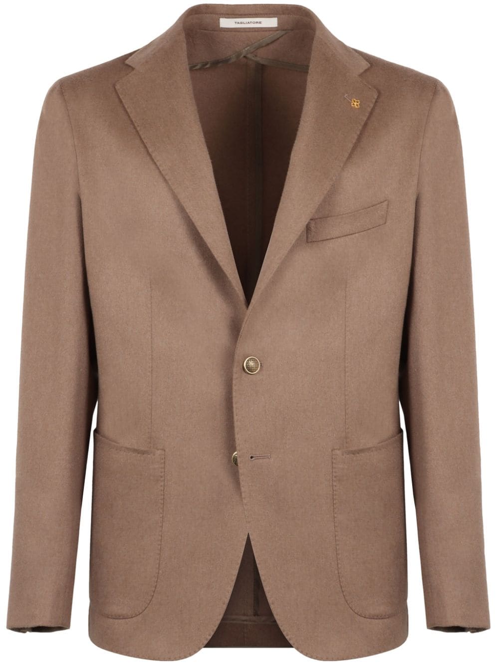 Tagliatore single-breasted wool blazer - Neutrals von Tagliatore