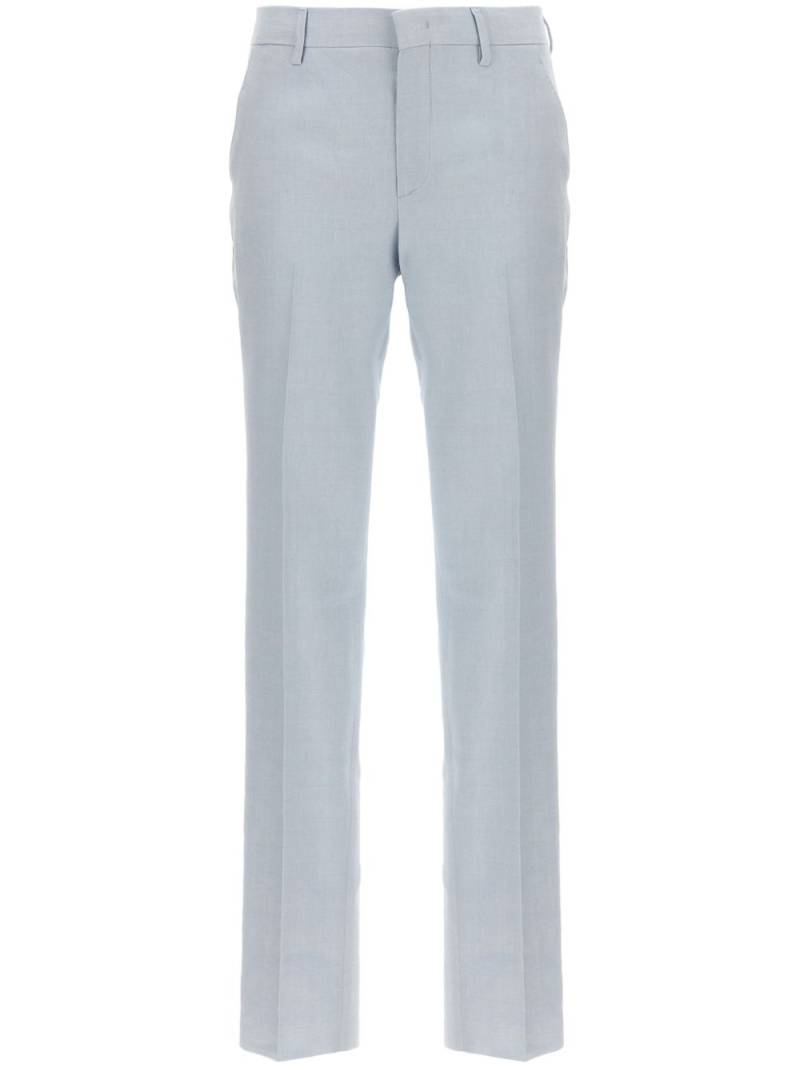 Tagliatore straight-leg trousers - Blue von Tagliatore