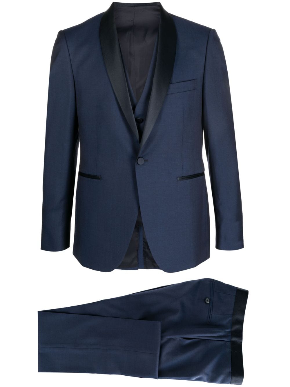 Tagliatore three-piece dinner suit - Blue von Tagliatore