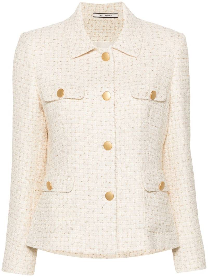 Tagliatore tweed jacket - Neutrals von Tagliatore