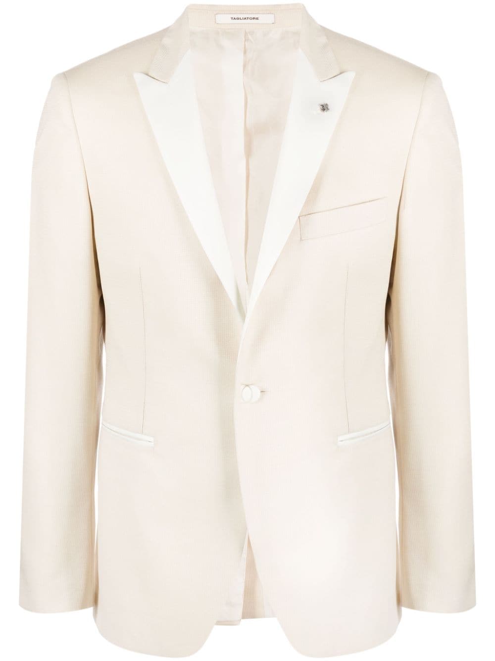 Tagliatore virgin wool-blend blazer - Neutrals von Tagliatore