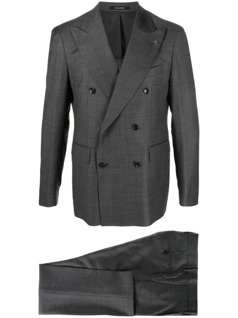 Tagliatore virgin wool-blend suit - Grey von Tagliatore