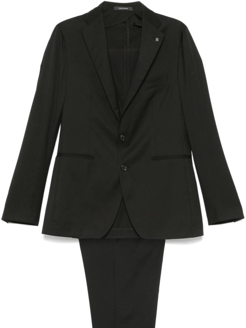 Tagliatore virgin wool suit - Black von Tagliatore