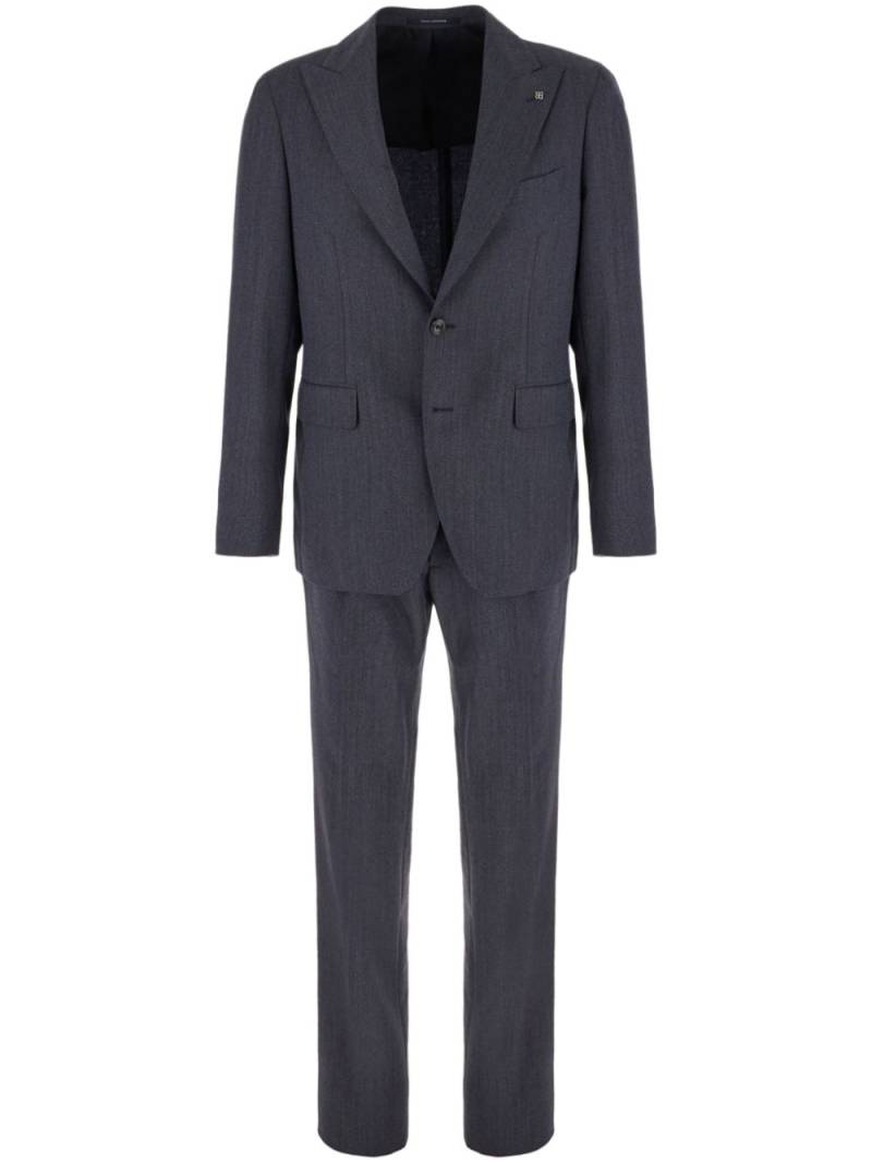 Tagliatore virgin wool suit - Grey von Tagliatore