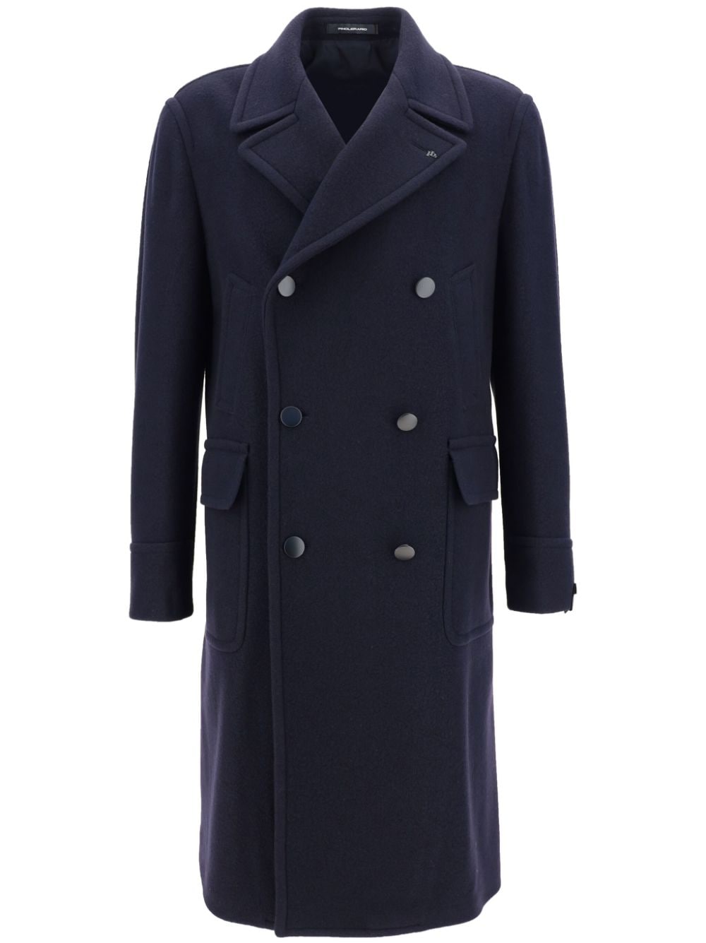 Tagliatore wool double breasted coat - Blue von Tagliatore