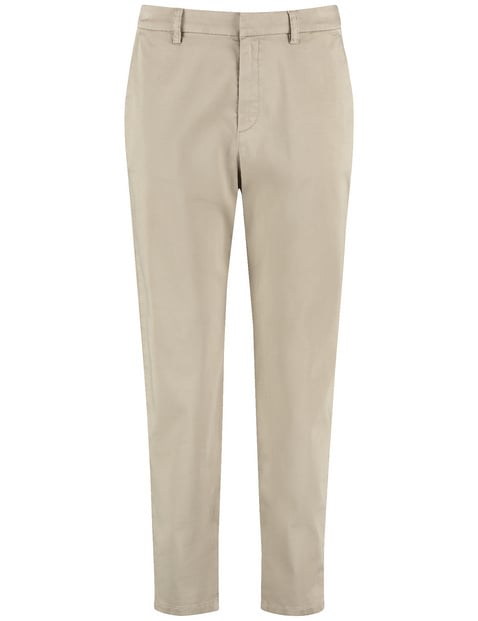 TAIFUN Damen 7/8 Chino aus Baumwoll-Stretch Baumwolle, Braun von Taifun