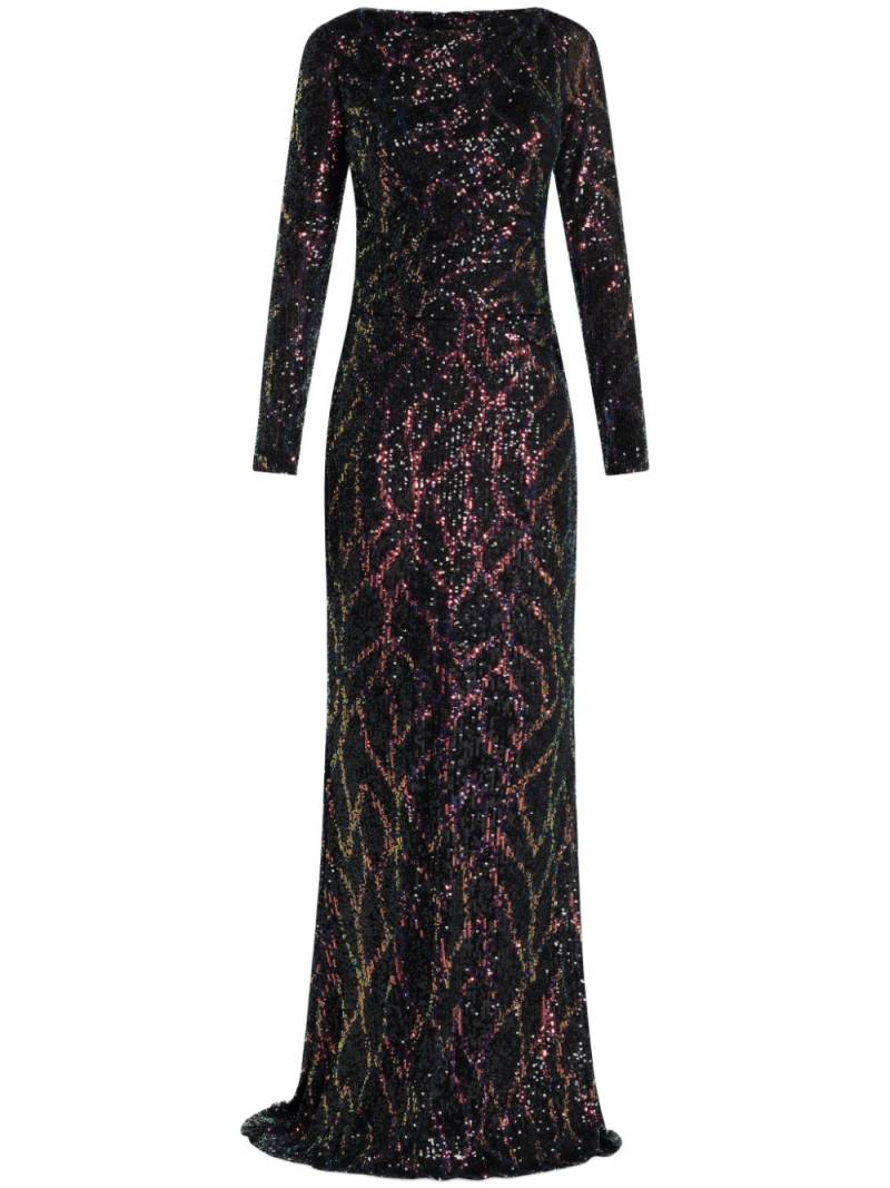 Talbot Runhof Sparkle Stretch gown - Black von Talbot Runhof