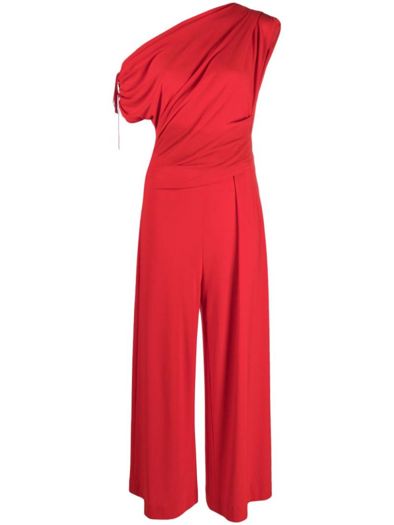 Talbot Runhof draped cady jumpsuit - Red von Talbot Runhof