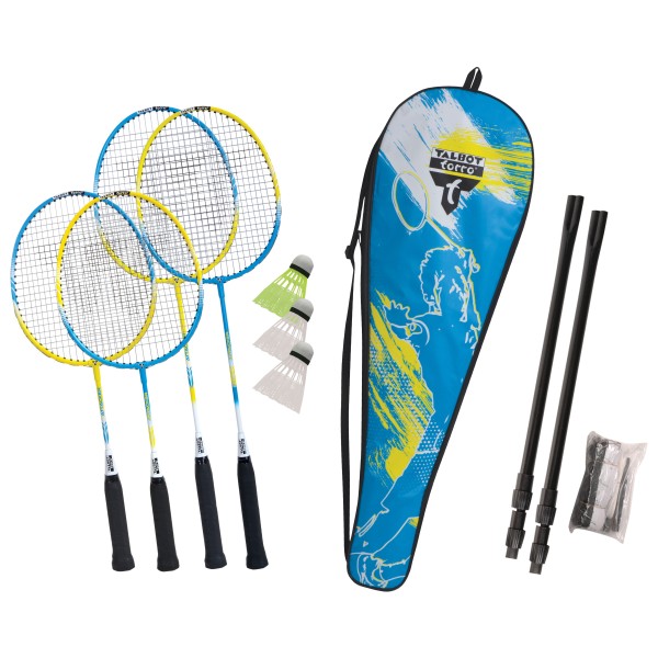 Talbot Torro - Badminton Set Family blau/gelb von Talbot Torro