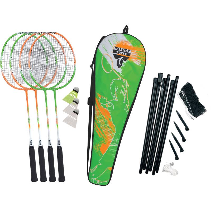 Talbot-Torro SET 4-ATTACKER PLUS SET Badminton Set von Talbot-Torro