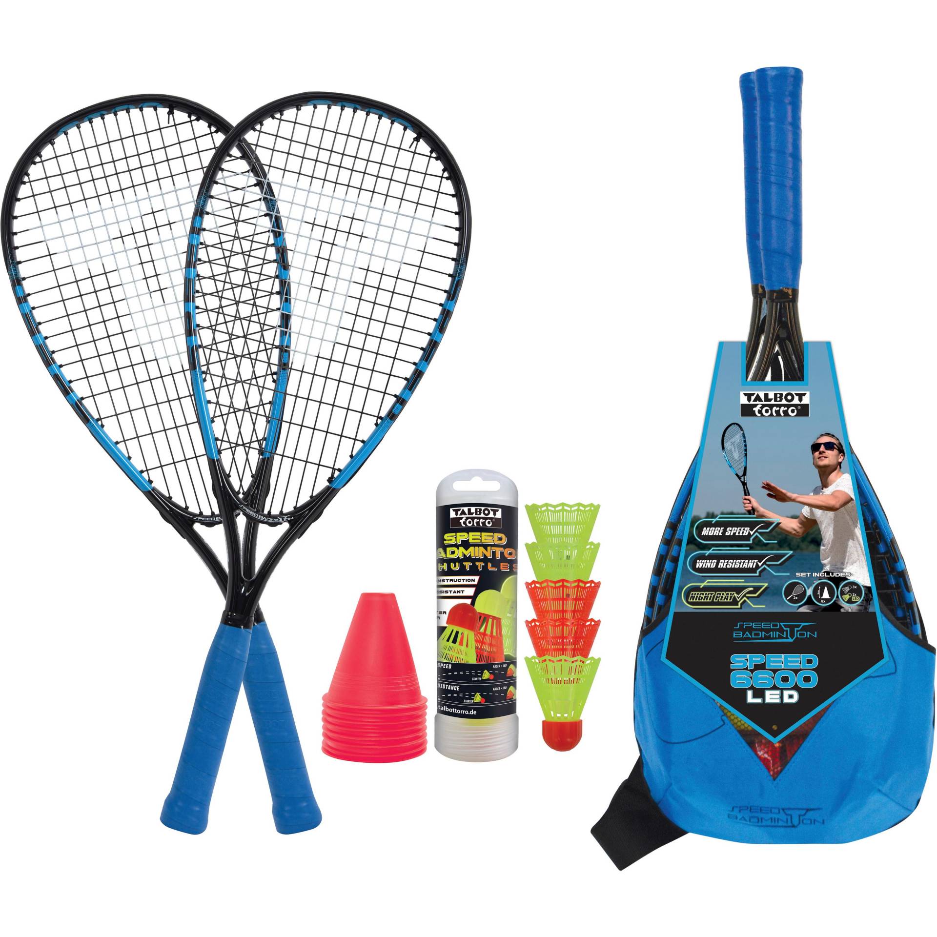 Talbot-Torro SPEEDBADMINTON SET SPEED 6600 Badminton Set von Talbot-Torro