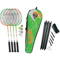 TALBOT TORRO Badminton-Set 4-Attacker Plus grün von Talbot torro