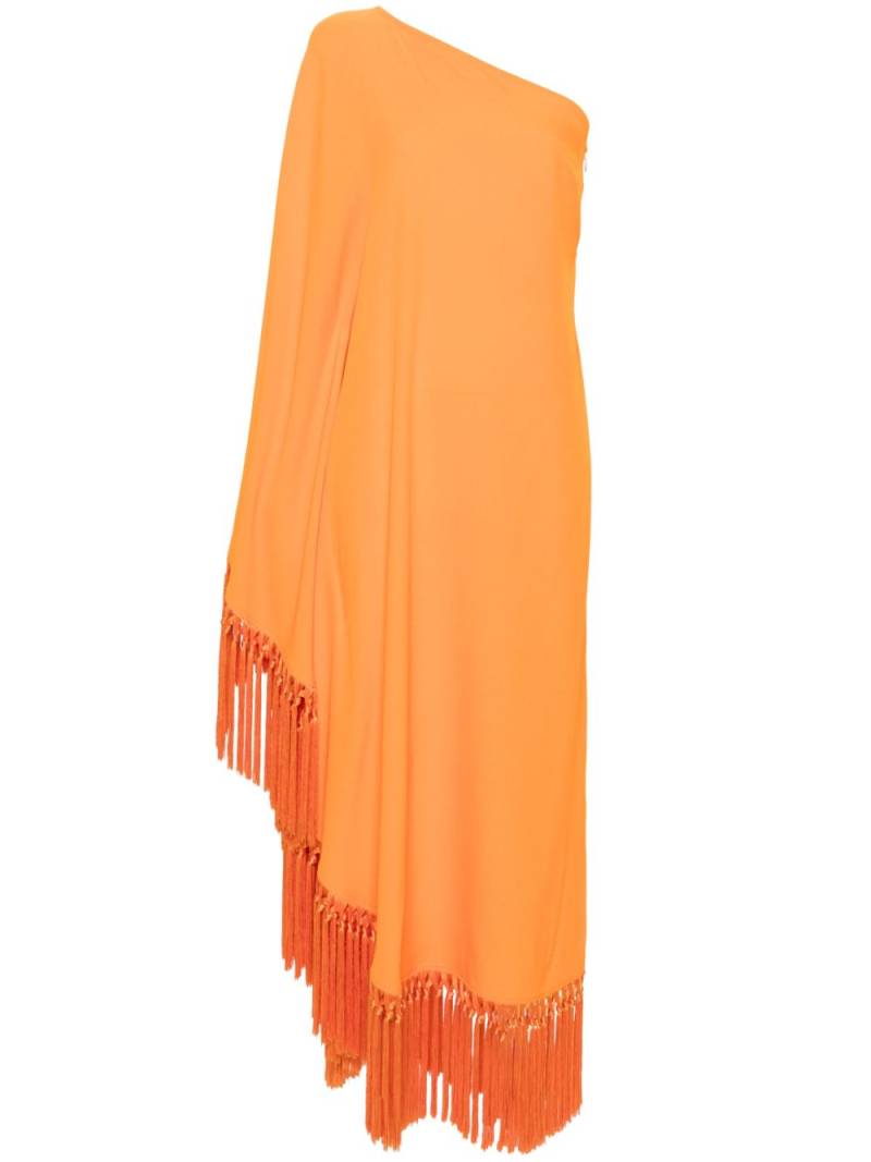 Taller Marmo Arno one-shoulder midi dress - Orange von Taller Marmo