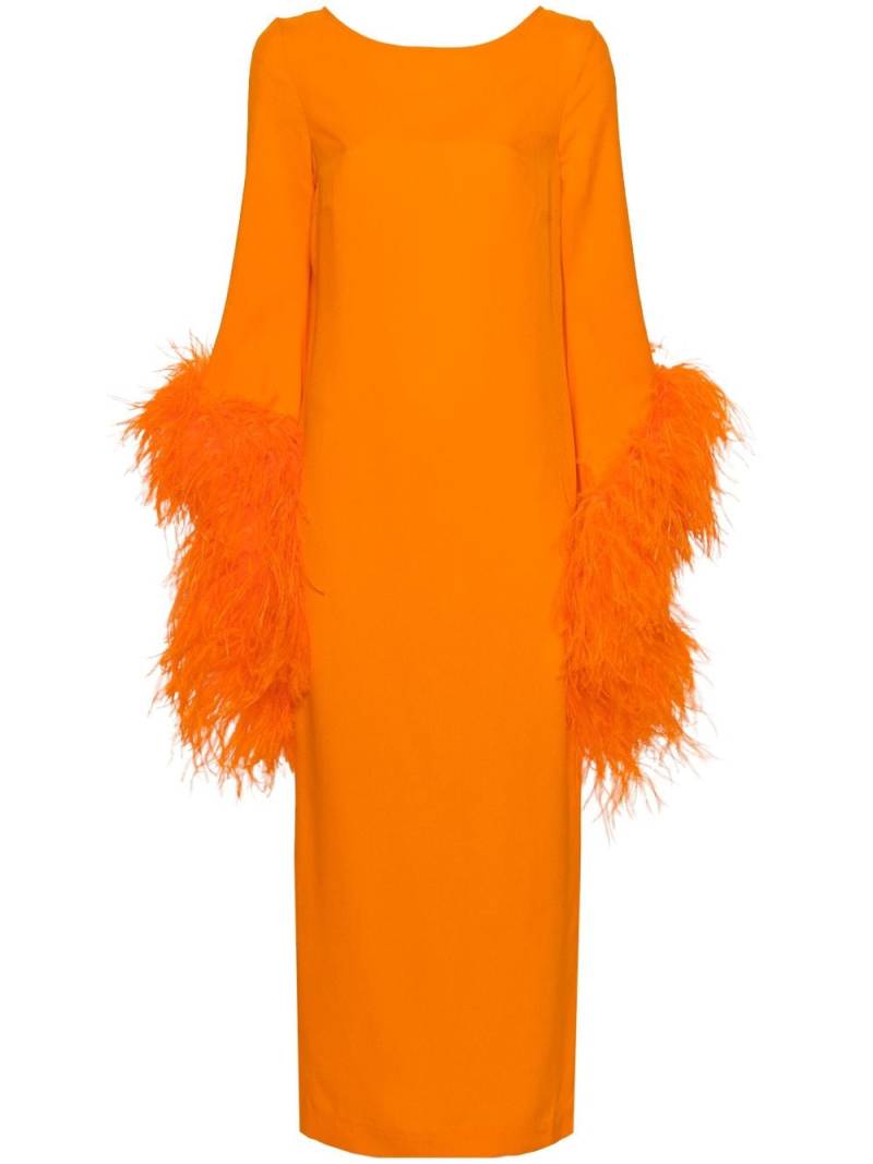 Taller Marmo Del Lago midi dress - Orange von Taller Marmo