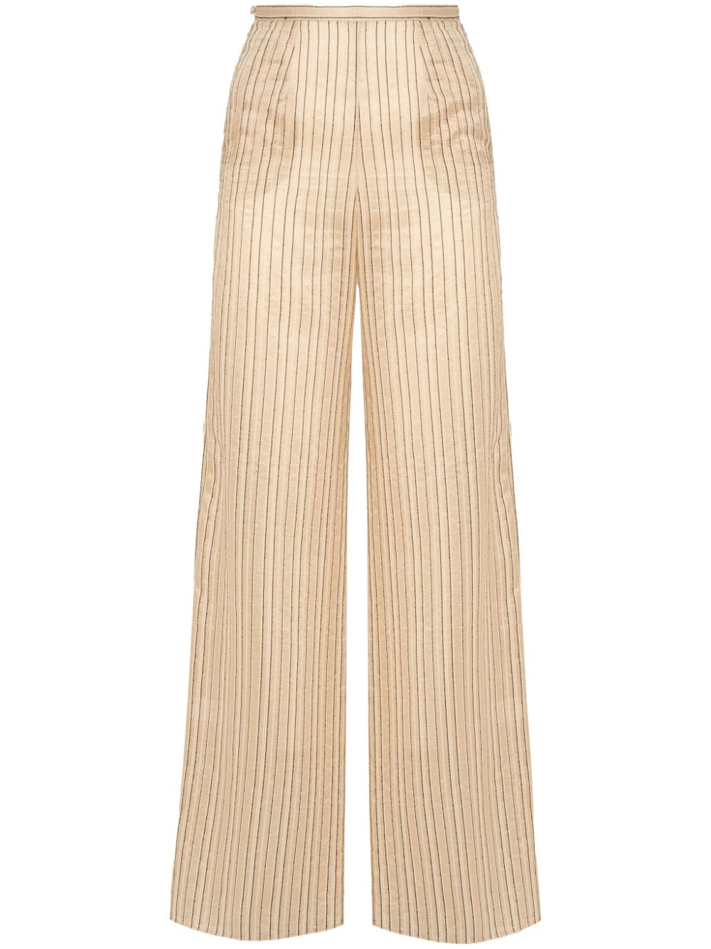 Taller Marmo Seine striped trousers - Neutrals von Taller Marmo