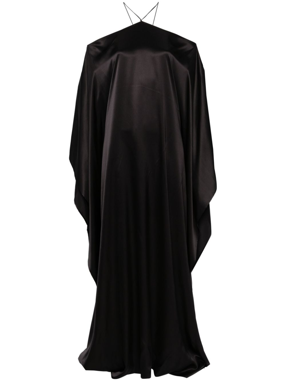 Taller Marmo Sza silk maxi dress - Black von Taller Marmo