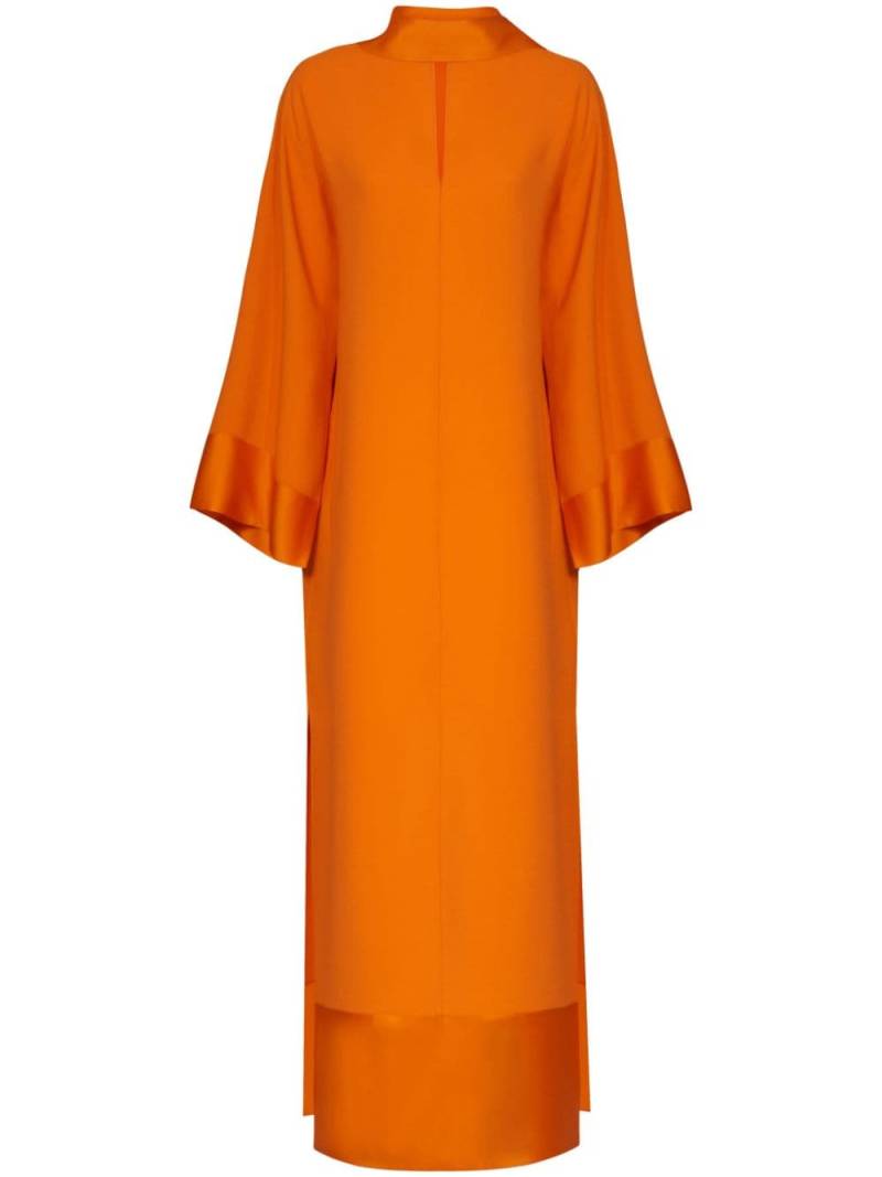 Taller Marmo Ticinio crepe kaftan - Orange von Taller Marmo