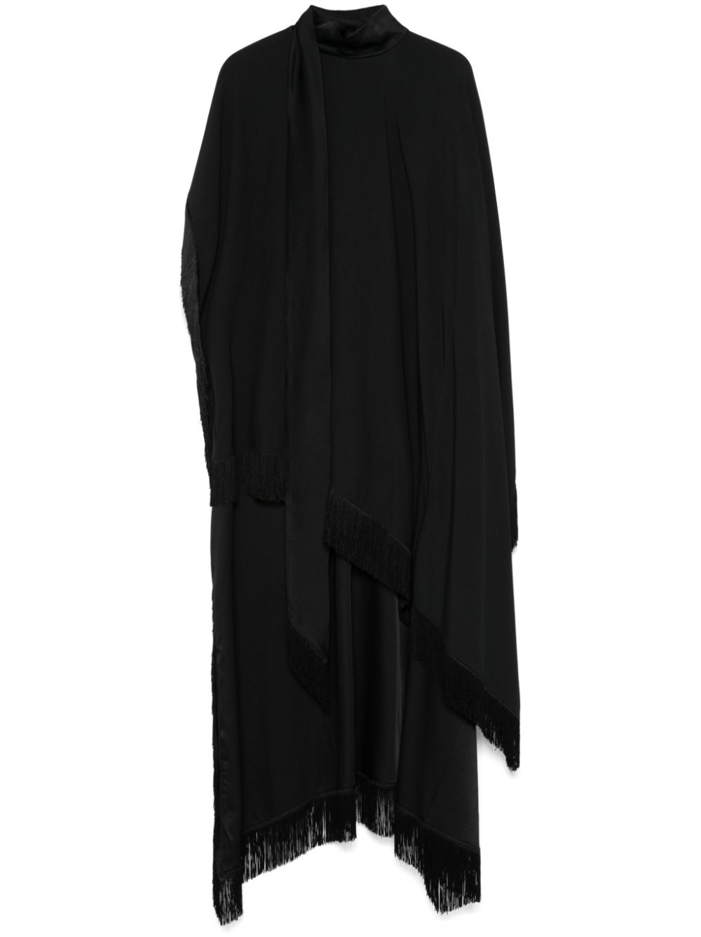 Taller Marmo fringed maxi dress - Black von Taller Marmo