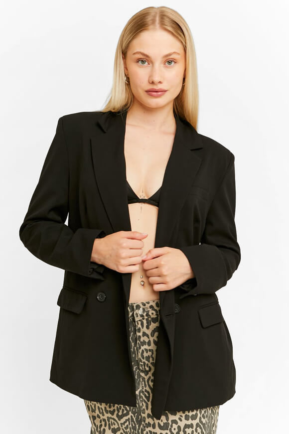 Tally Weijl Blazer | Black | Damen  | L von Tally Weijl