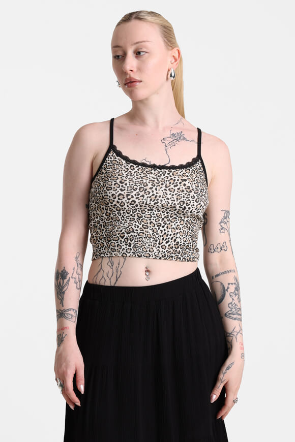 Tally Weijl Crop Trägertop | Leo | Damen  | XS von Tally Weijl