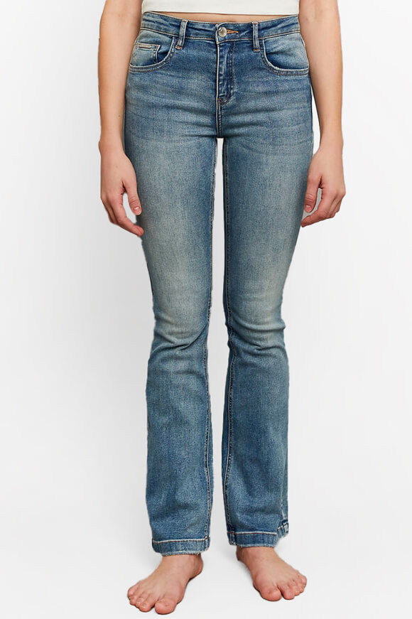 Tally Weijl Flare Jeans | Blue Medium Wash | Damen  | 32 von Tally Weijl