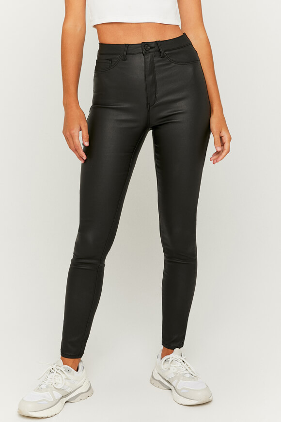 Tally Weijl Kunstlederhose | Schwarz | Damen  | 34 von Tally Weijl