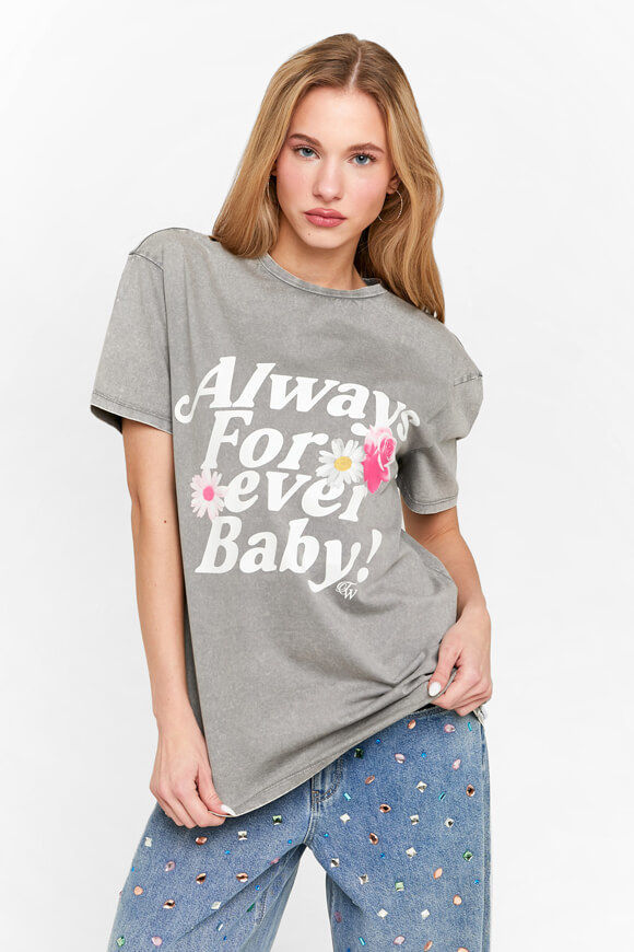 Tally Weijl Oversize T-Shirt | Light Grey | Damen | M Tally Weijl Oversize T-Shirt | Light Grey | Damen | M von Tally Weijl